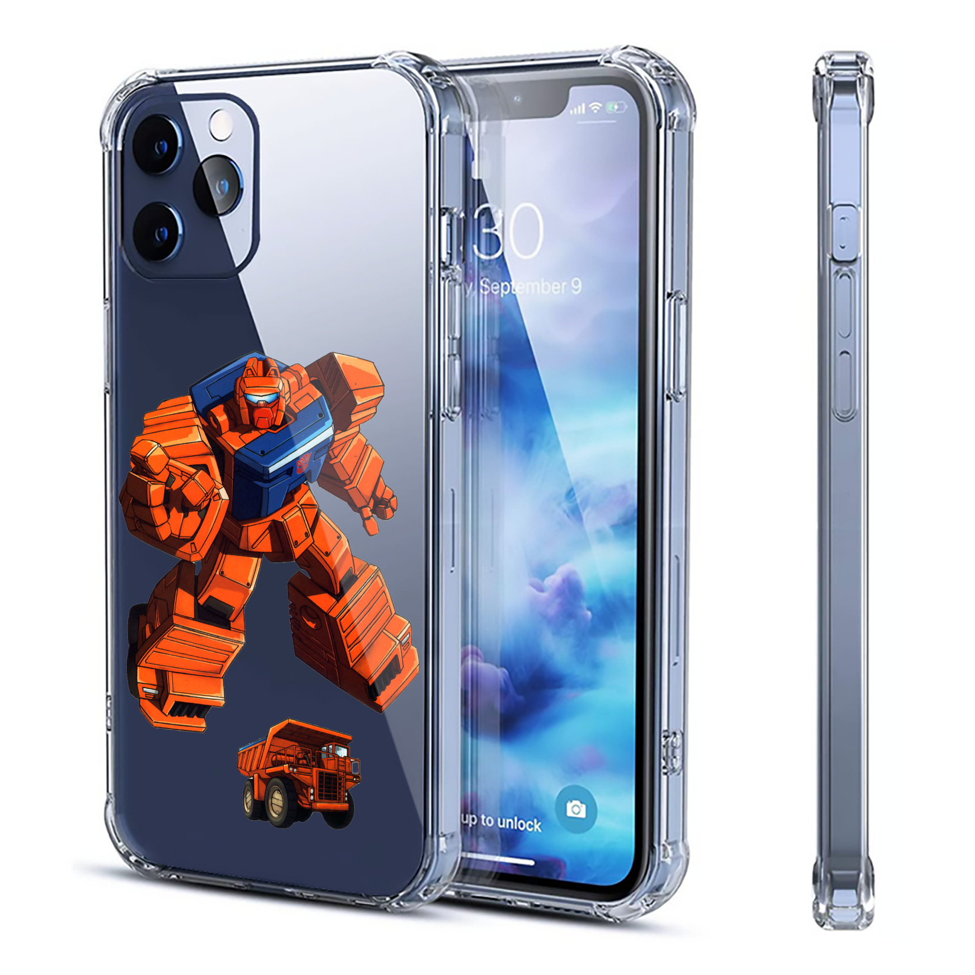 （画像用）  【iPhone 12シリーズ対応】透明スマホケース（クリアソフトケース）